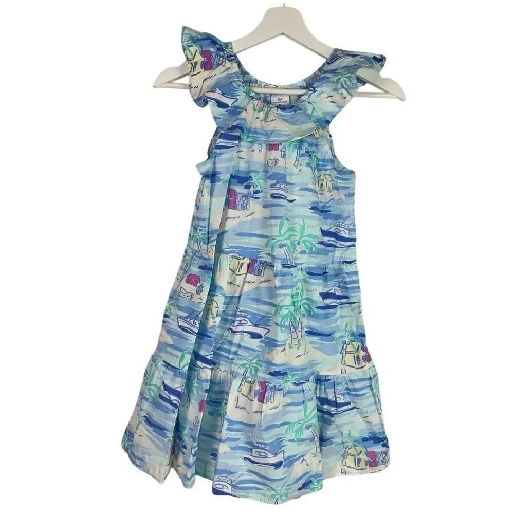 Vineyard Vines for Target Large 10-12 Tiered Dress